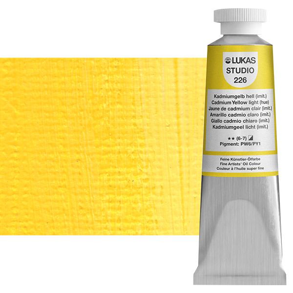 LUKAS Studio Artist Oil Color Paints - High-pigment oil paint made with ...