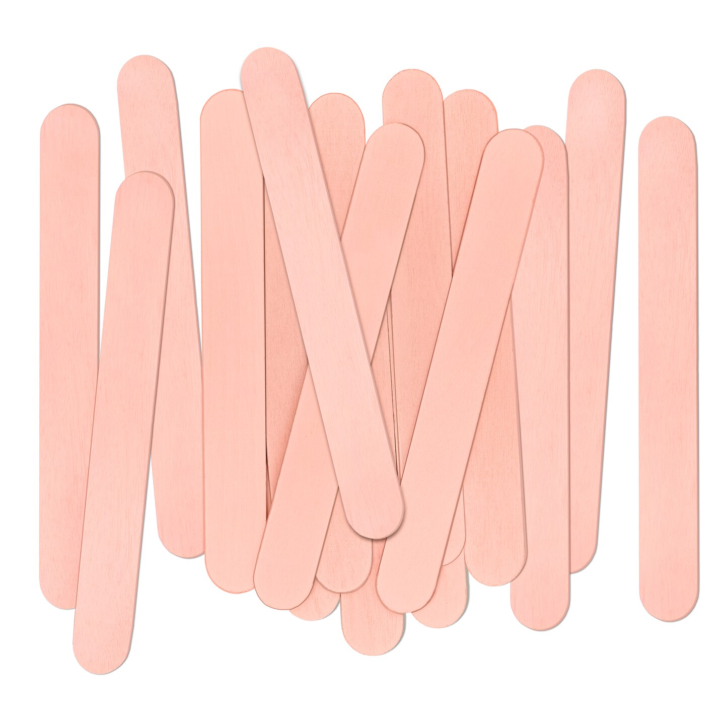 CraftySticks 6 Inch Jumbo Wood Popsicle Sticks for Crafts and STEM Learning
