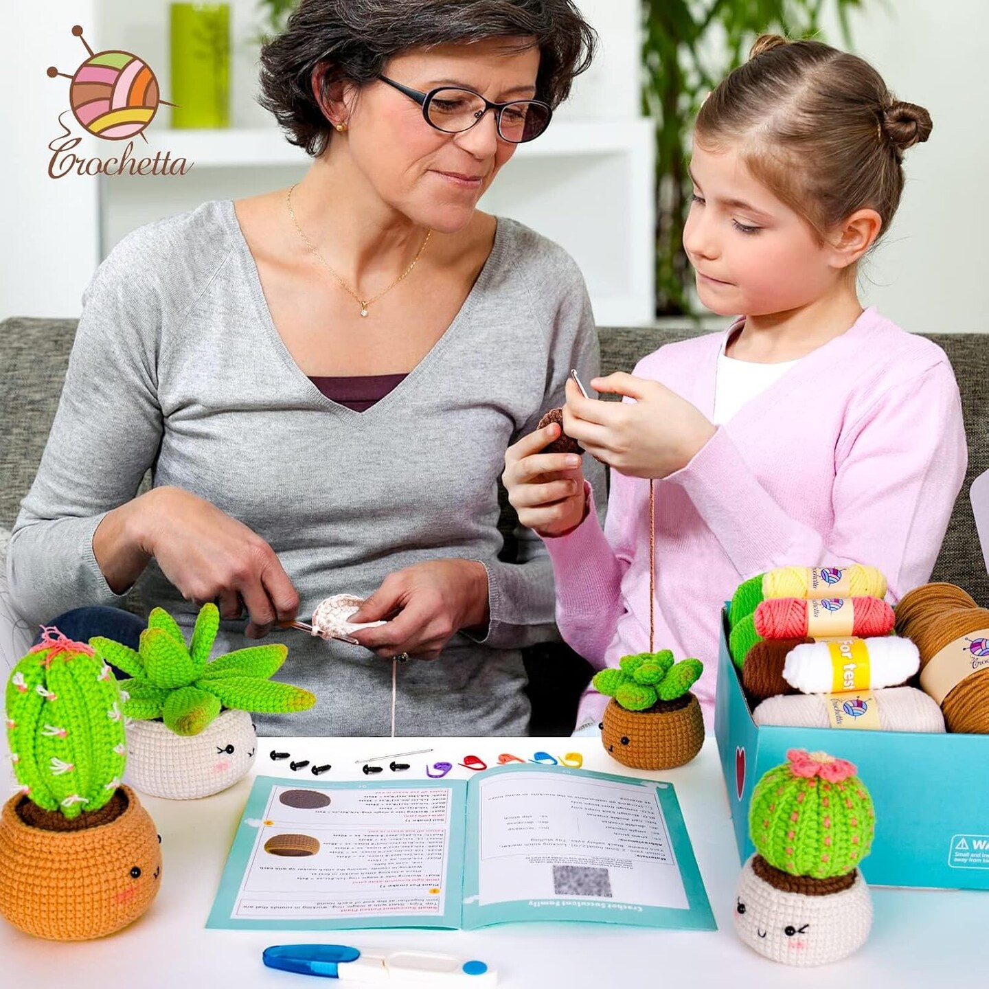 Crochetta Crochet Kit for Beginners