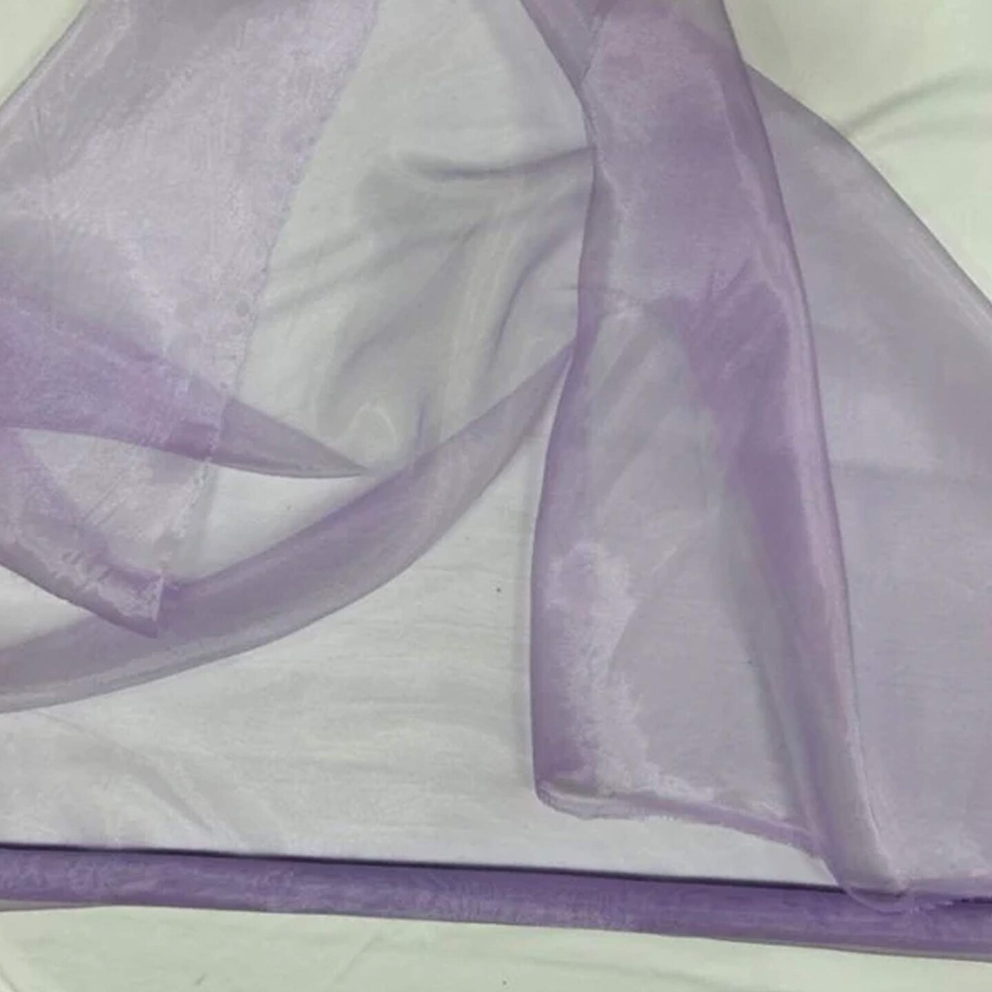 1 Yard Sheer Organza Fabric Crisp Lightweight Elegant Material for ...