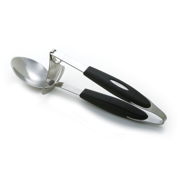 Norpro Stainless Steel Scoop &#x26; Release Cookie Dough Dropper Scooper Spoon