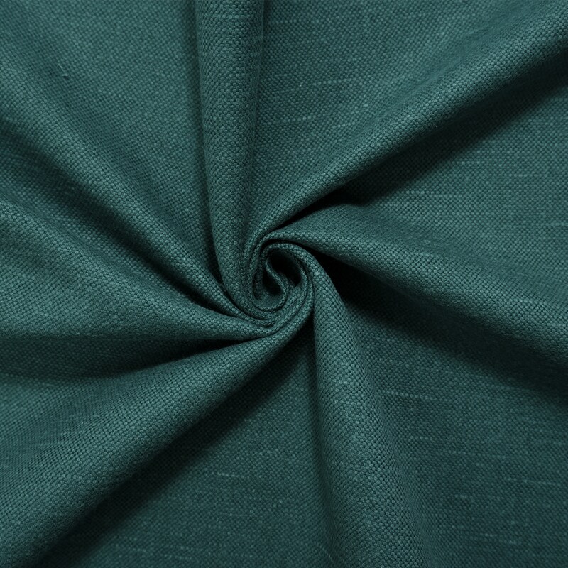 Dark Green PKaufmann Cotton-Linen Fulton Canvas Decorating Fabric By the Yard