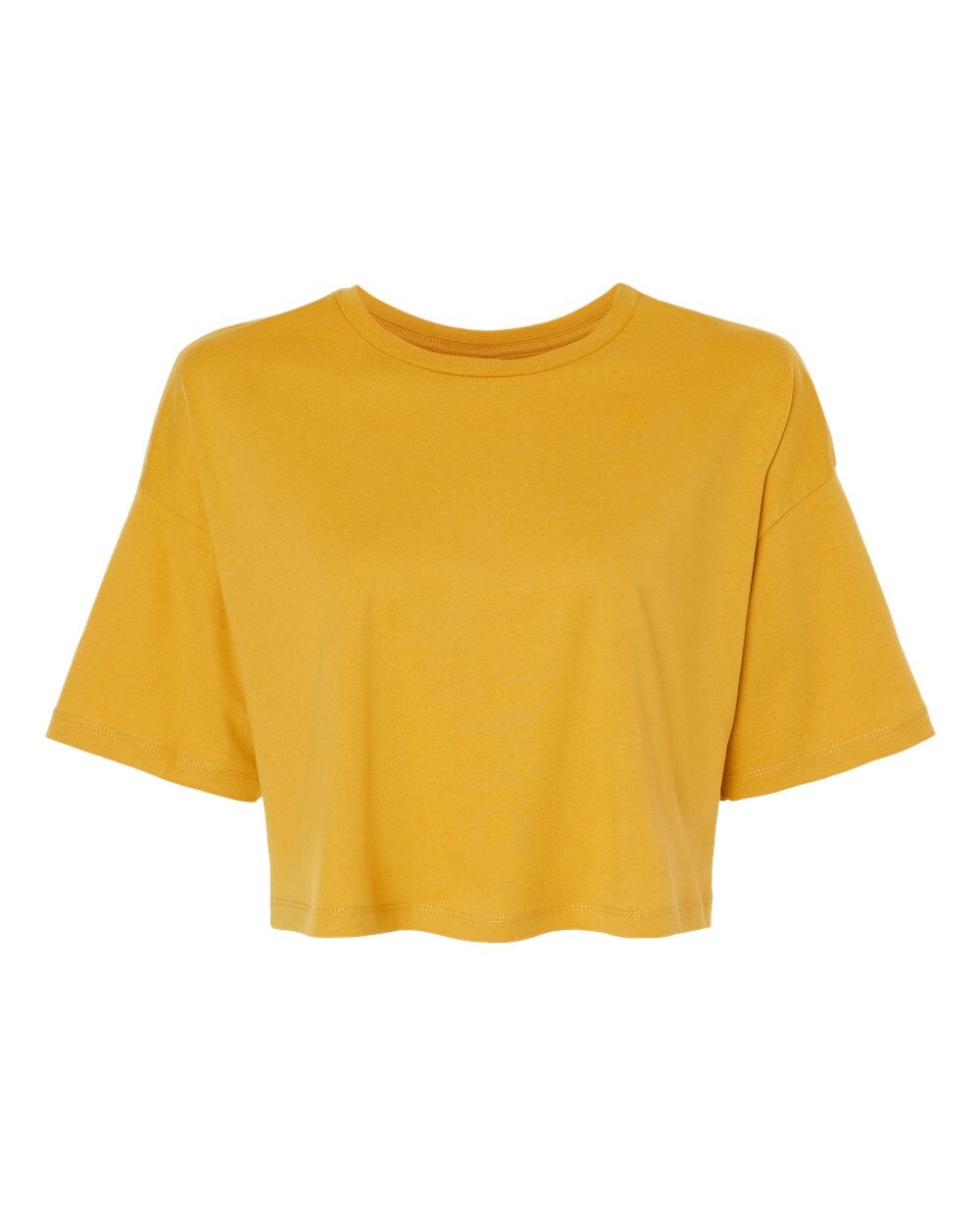 BELLA + CANVAS Women’s Short Sleeve Jersey Crop T-Shirt – Fit Casual Crop Tee