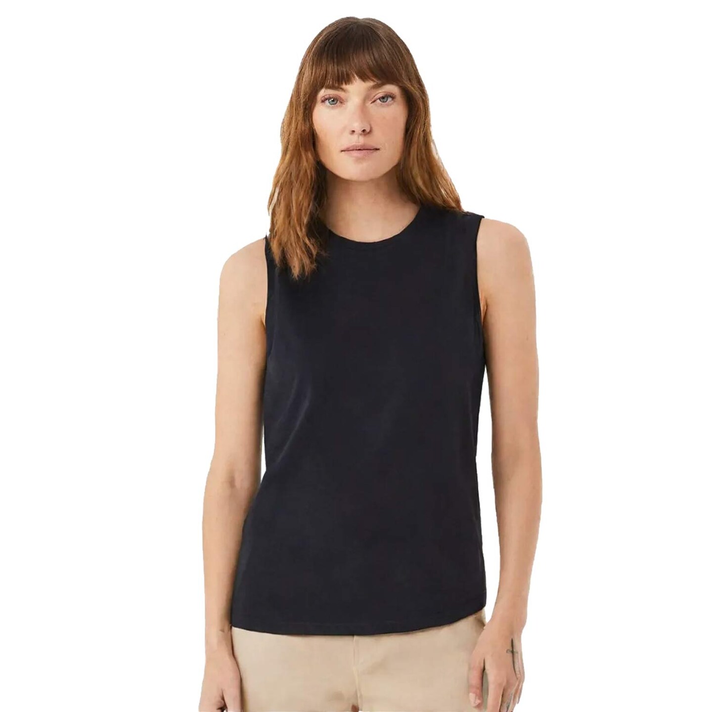 BELLA+CANVAS Jersey Muscle Tank Top for Workout, Casual Wear & Summer Comfort Unisex Cotton Sleeveless Tee