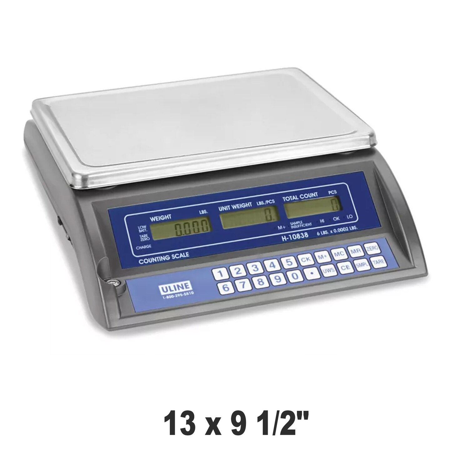Uline&#xAE; Versatile Measuring 13 x 9 1/2 Inch Scale
