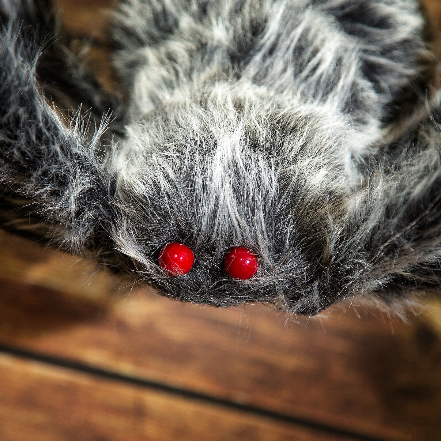 Furry Spider with Poseable Legs and Realistic