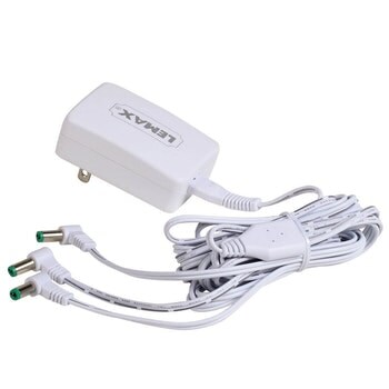 Lemax White 4.5V 3 Output Power Adapter