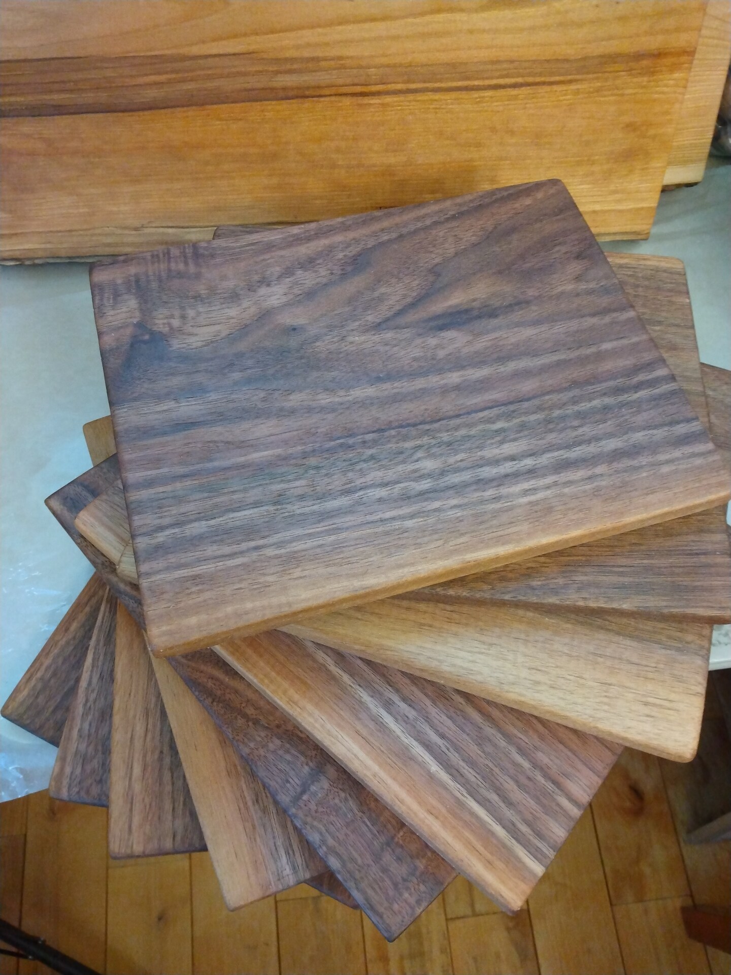 Solid ONE Piece natural, NONTOXIC, Chemical free Wooden Organic