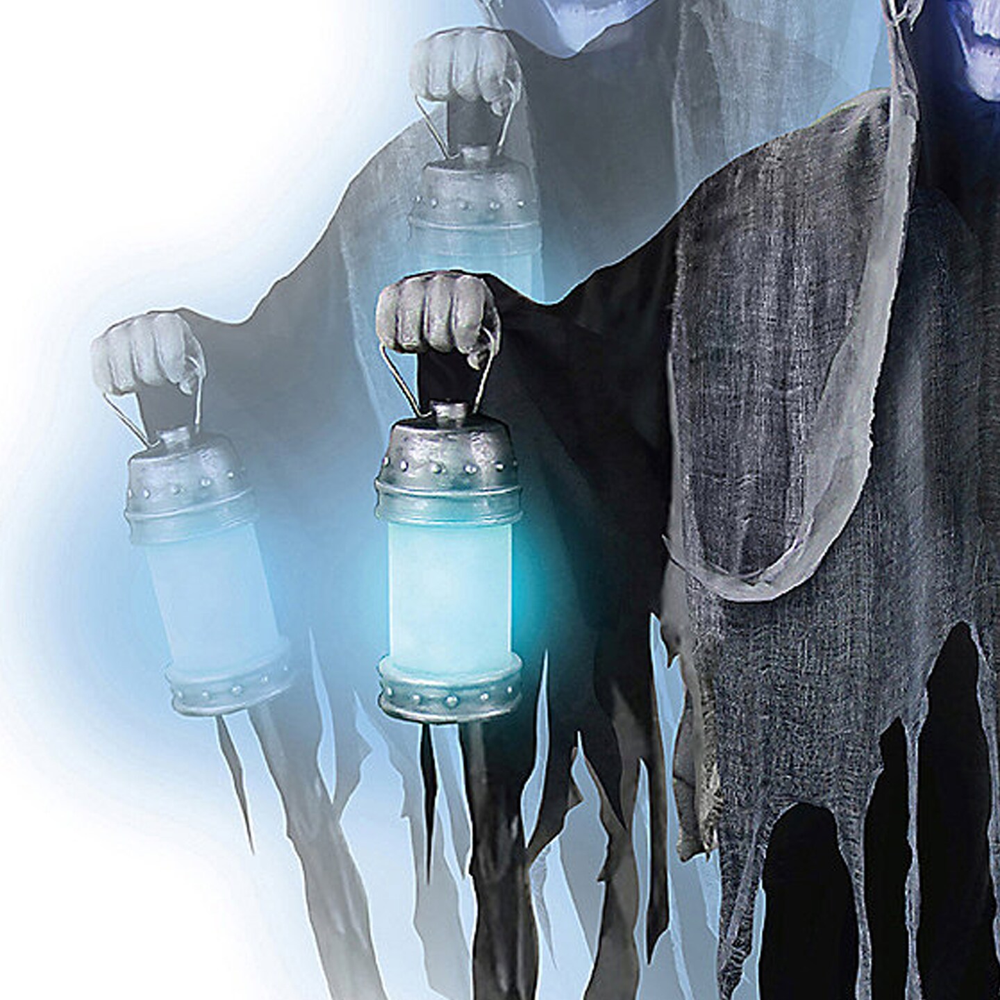 Animated Rising Ghost Reaper Halloween Decoration 69 Inc