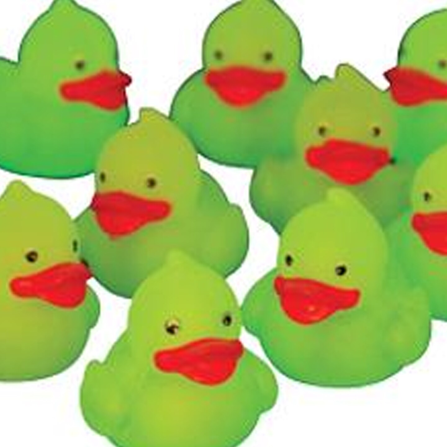 Glow In The Dark Mini Ducks Include 12 Units