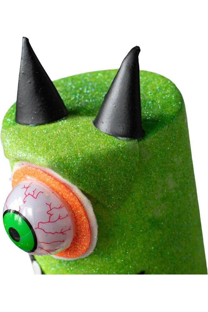 18&#x22; Evil Eye Marshmallow Spray: Green