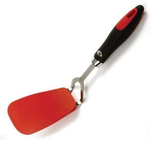 Norpro Small / Large Grip-EZ Stainless Steel / Nylon Flexible Turner Spatula Set