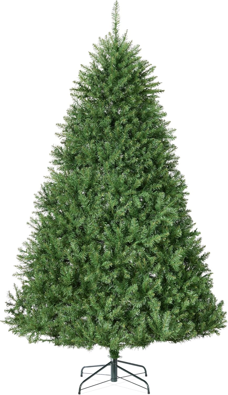 Douglas Fir Christmas Tree Unlit Artificial Full Tree with Realistic Greenery and Metal Stand