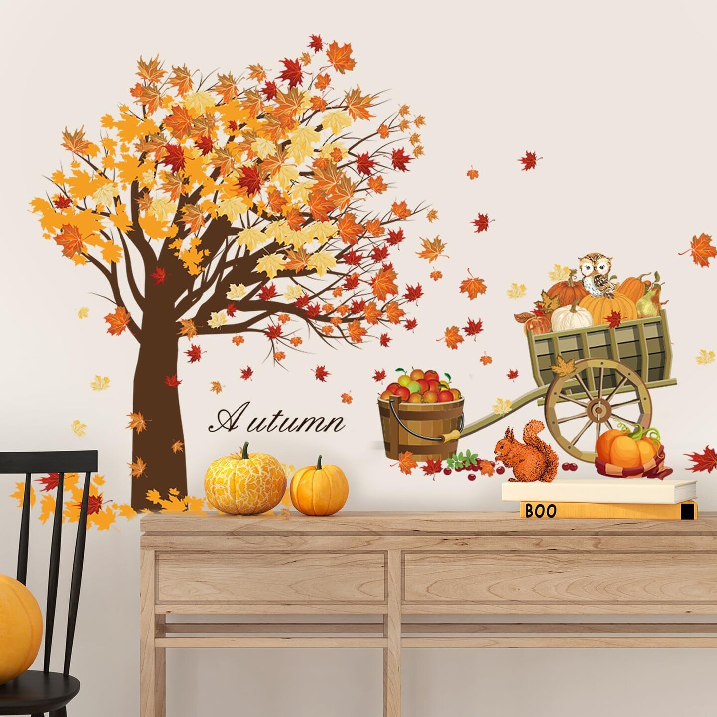 Fall Thanksgiving Wall Decals