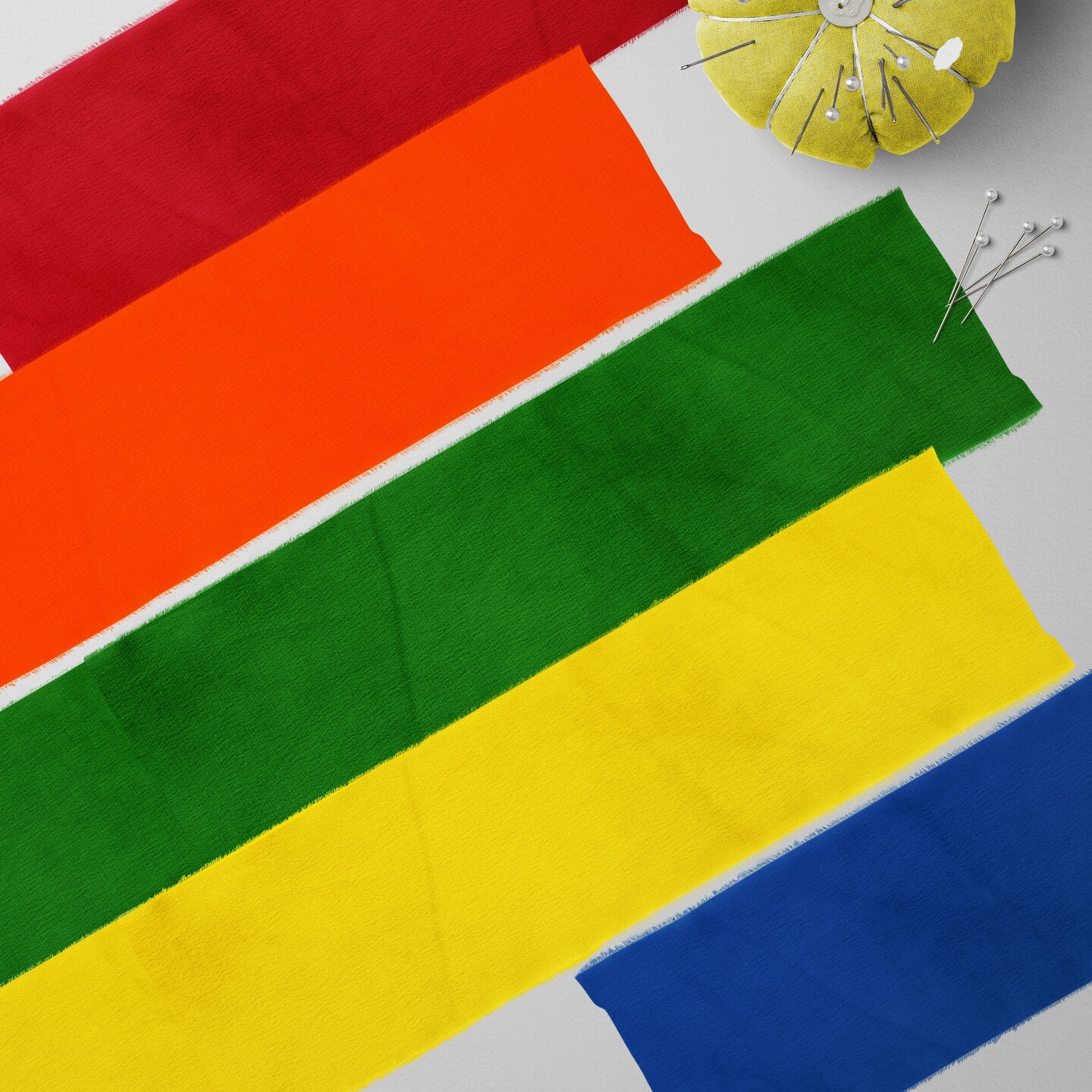 Fabric Editions Create It Assortment 2.5"X42" 20Pkg-5 Each Of 4 Designs -Solid Brights
