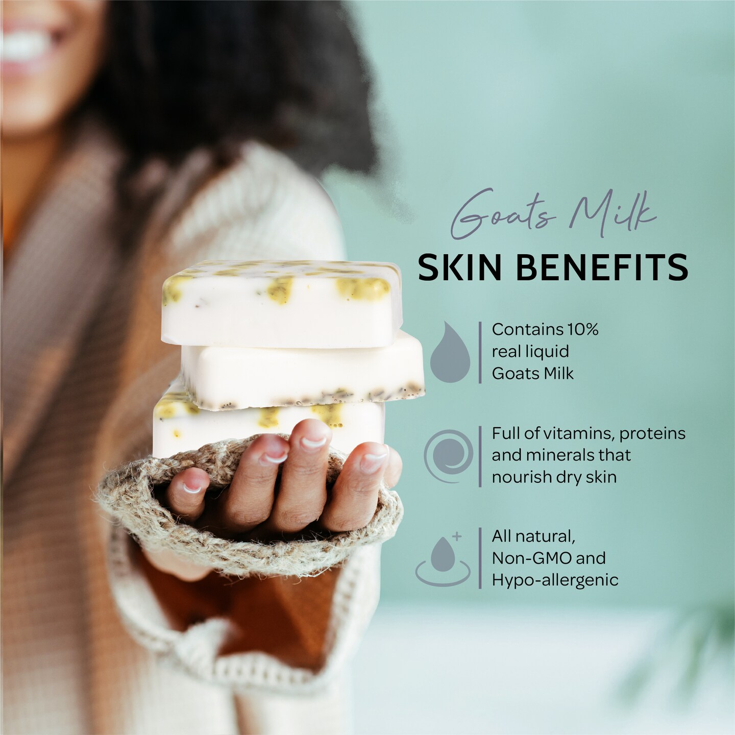 Pifito Goats Milk Melt and Pour Soap Base │ Bulk Premium 100% Natural Glycerin Soap Base │ Luxurious Soap Making Supplies