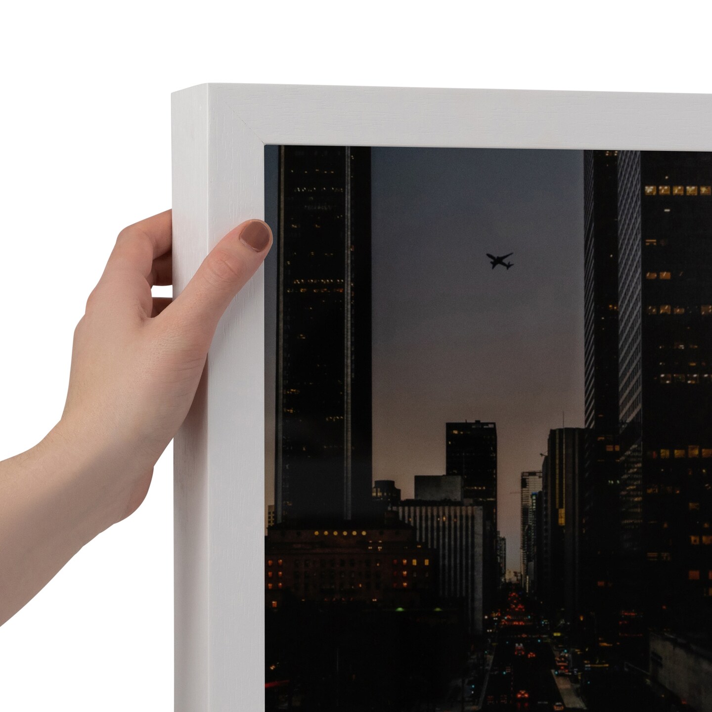 ArtToFrames 22x32 Inch Picture Frame, This 1.00 Inch Custom Wood Poster Frame is Available in Multiple Colors, Great for Your Art or Photos - Comes with Economy Acrylic and Corrugated Backing (A69QJ)