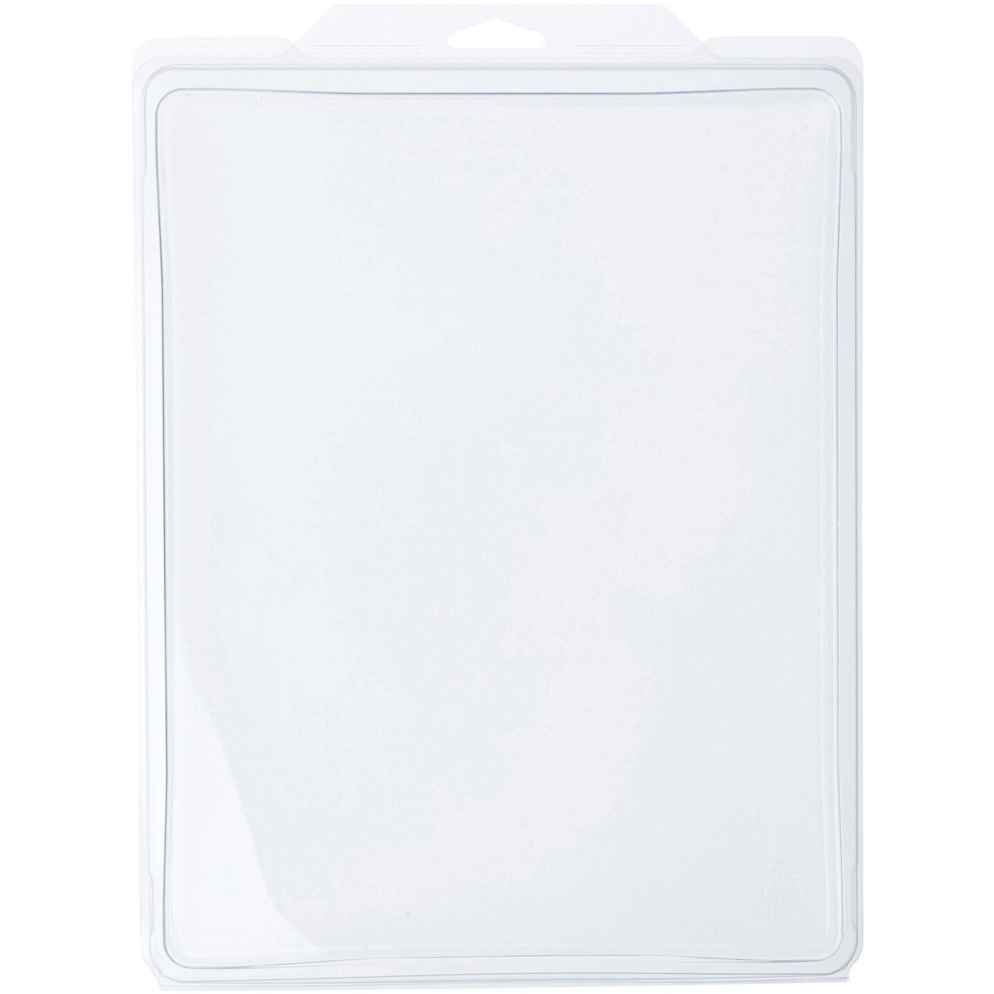 Collecting Warehouse Clear Plastic Clamshell Package / Storage Container, 11" H x 8.5" W x 0.625" D