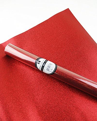 Best Creation Glitter Gift Wrap, 30 x 36-Inch Red 2 ROLLS
