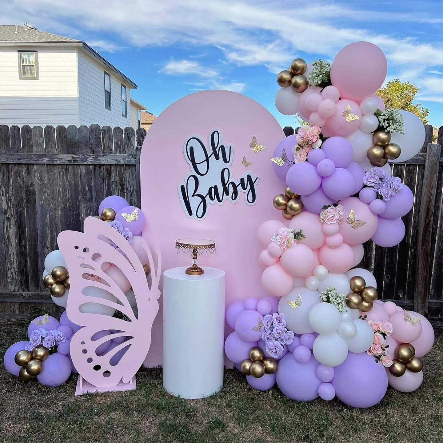 Light Purple Balloons - 12 inch 100pcs Latex - Round Pastel Purple Birthday Balloons with 2 Ribbons, Lilac Lavender Balloons