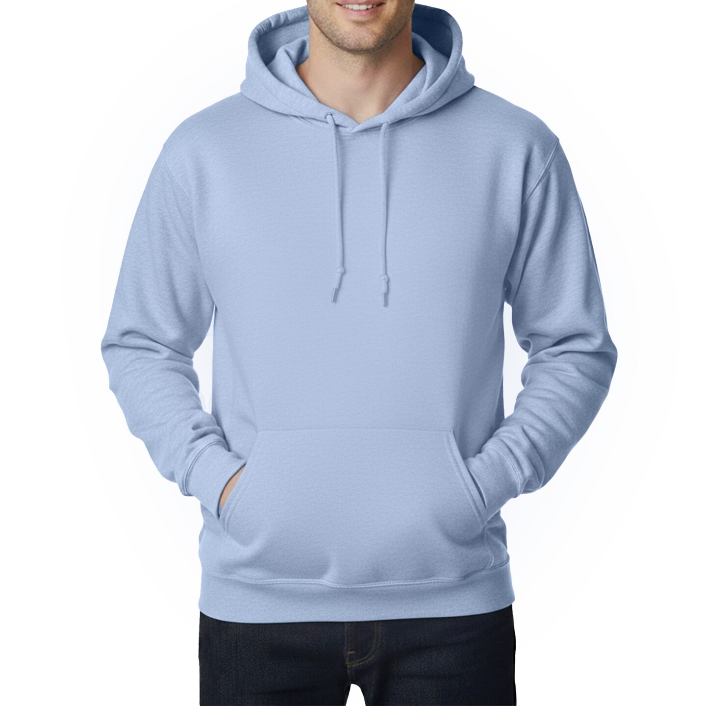 Gildan Unisex Fleece Hooded Sweatshirt 18500, Pullover Hoodie for Arts & Craft