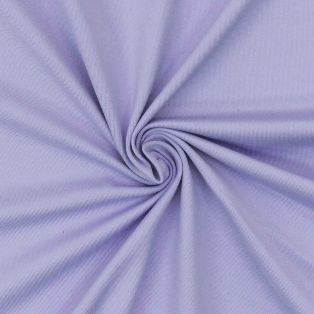 Lilac Purple Famous Maker Solid Stretch Tricot Swimwear Yoga Knit Fabric By the Yard