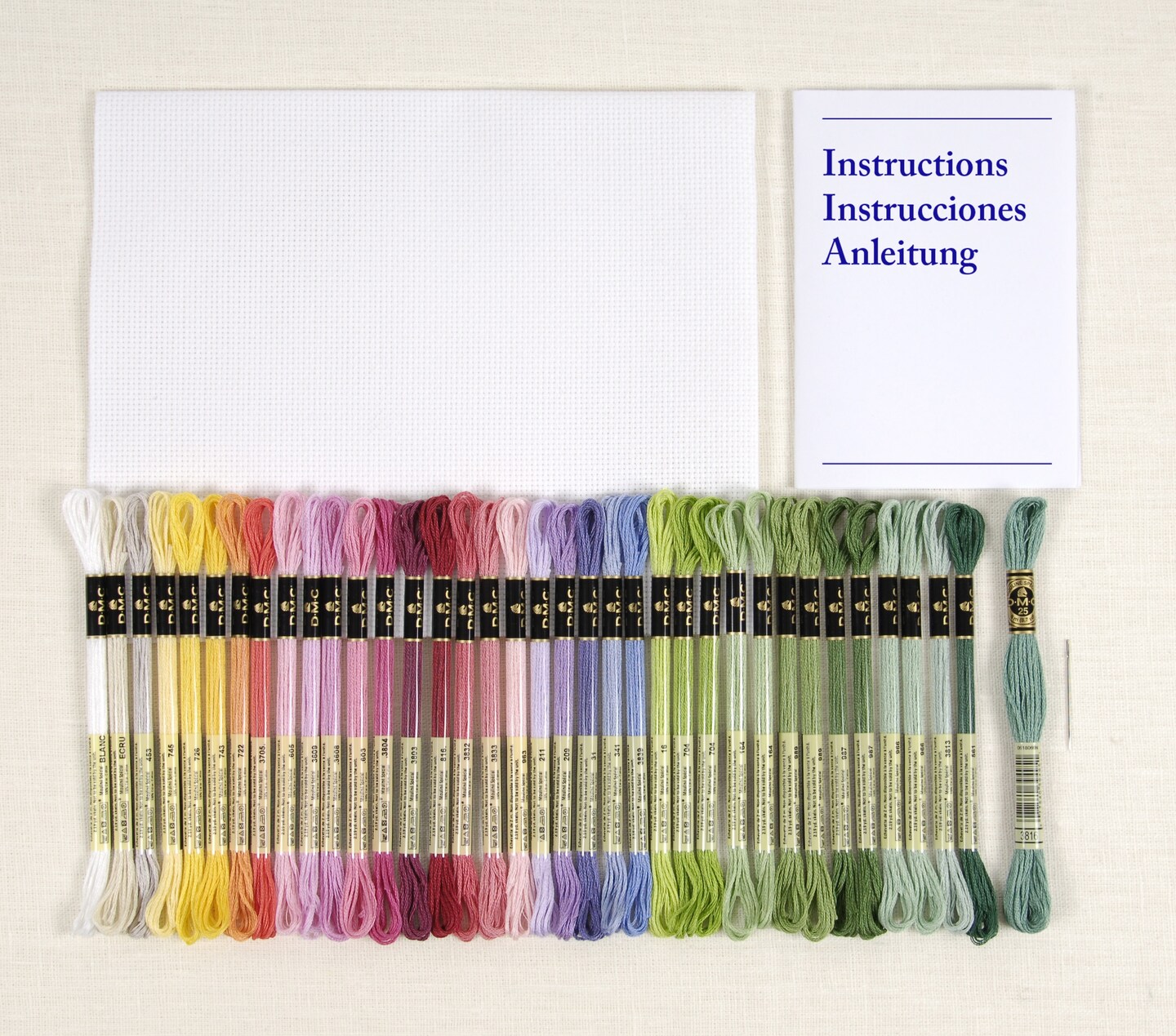 DMC Mindful Making Intermediate Cross Stitch Kit-Botanical Sampler