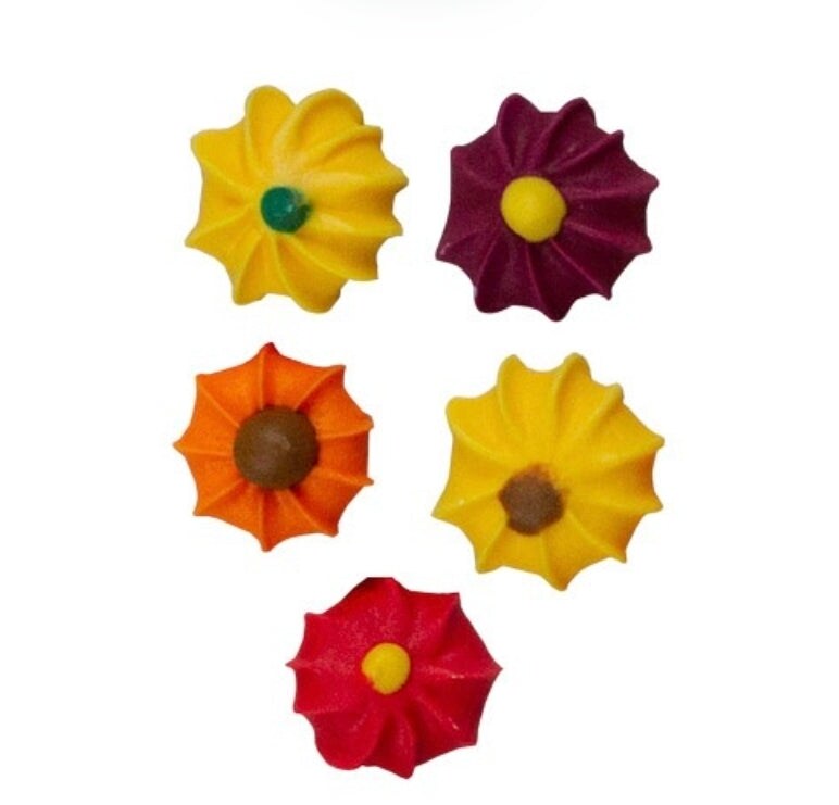 Edible Decorations Autumn Mix Twist 1/2in 20-Count