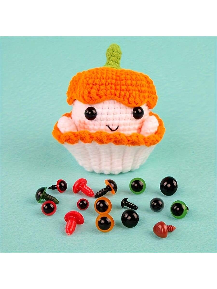 752 Pieces of Safety Eyes and Nose, Safety Eyes Suitable for Crochet DIY Plush Making Set with Washers