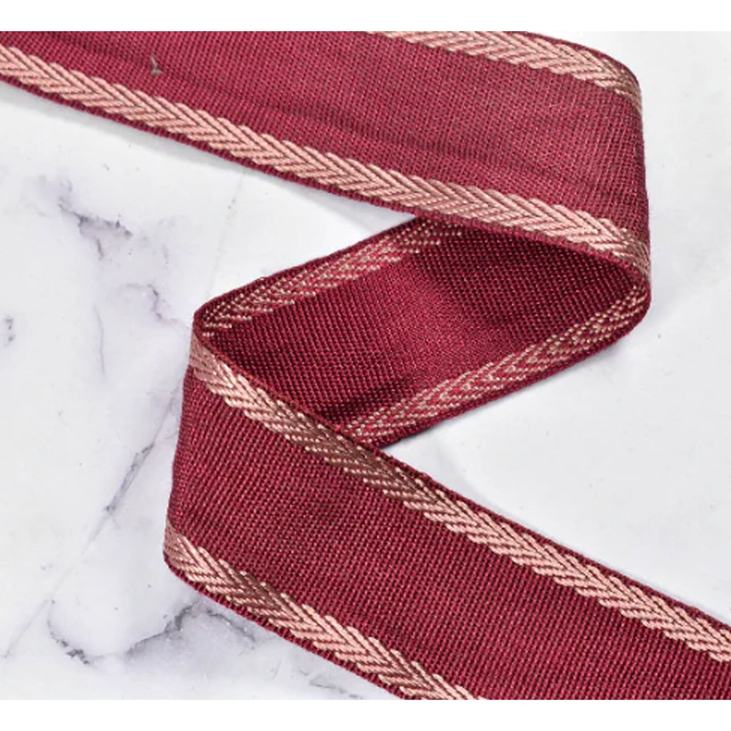 1 Yard Greek Themed Jacquard Ribbon Trim for Costume Purse and Gift Wrapping 1.50 Inch