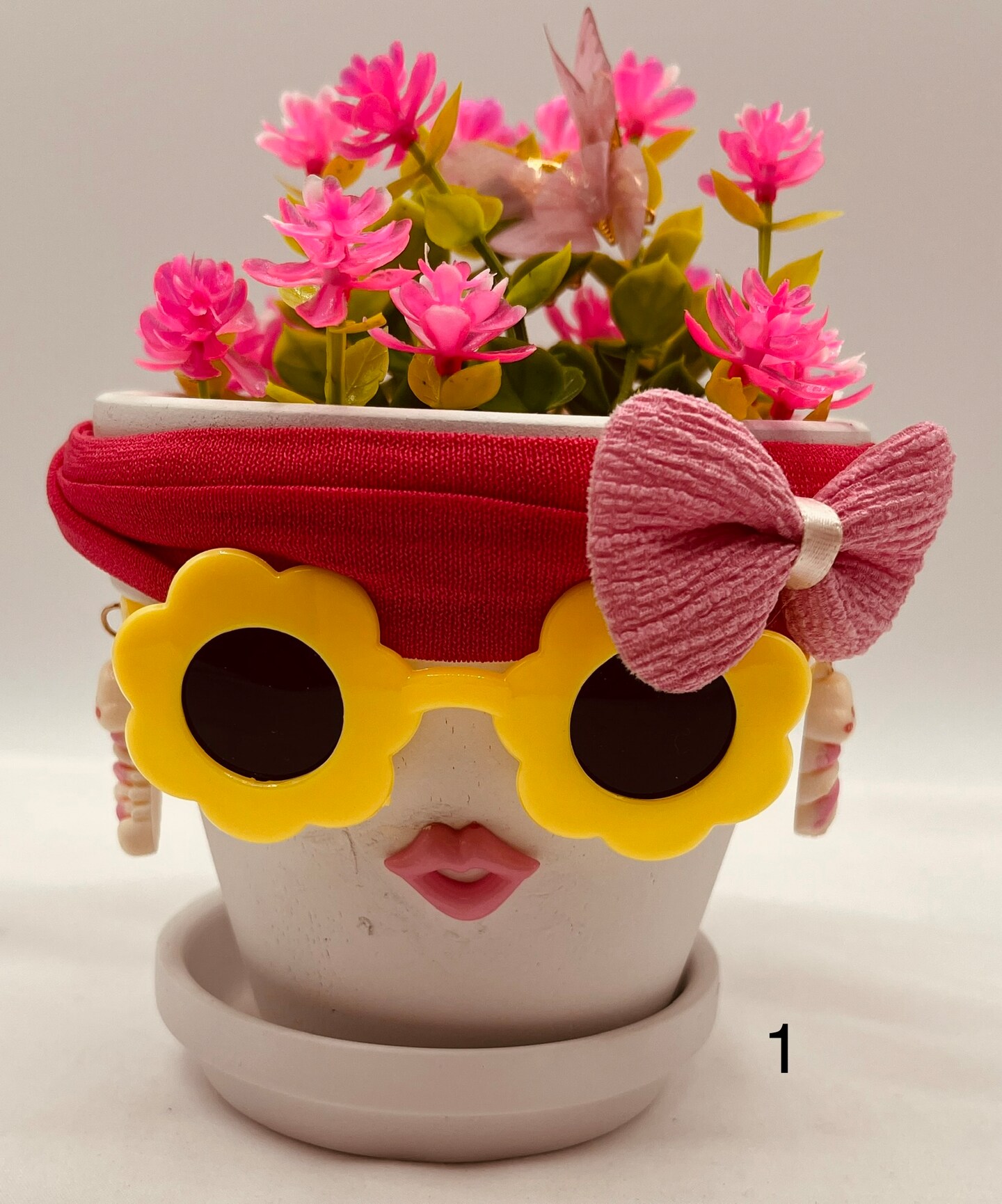 Flower Pots, Terra-cotta, Sassy Lady's, 4 inch pots, Pick your own flower  pot. Free Shipping, Great gift for the gardener, or plant lover. | ...