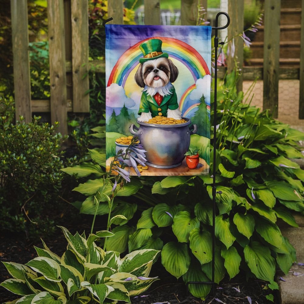 Edge Collections - 11.25" X 15.50" - Multicolor - Shih Tzu St Patrick's Day - 1 Piece