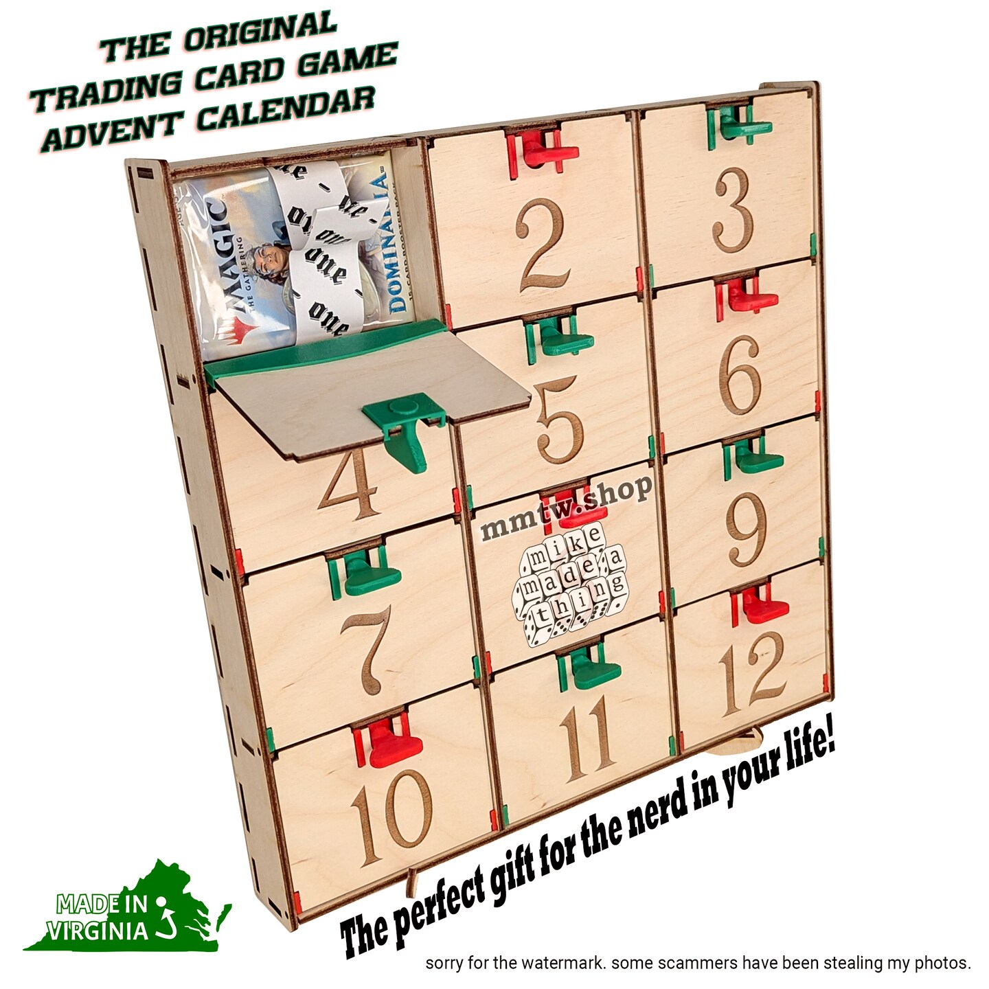 mtg advent calendar card list Magic: The Gathering 24-Day Advent Calendar main image 1