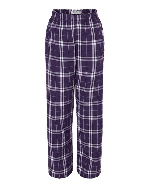 Boxercraft® Youth Flannel Pants Soft Brushed Cotton, Elastic Waist & Relaxed Fit