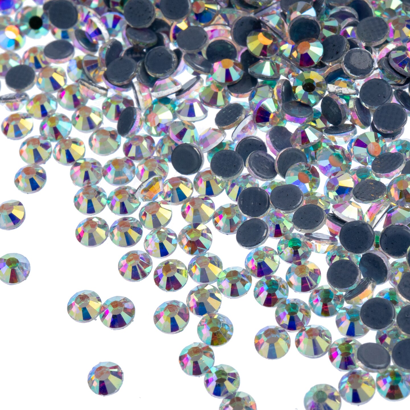 Crystal Lane DIY SS12 (3mm) Hot-fix Glass Flat Backs Rhinestones, 1440pcs