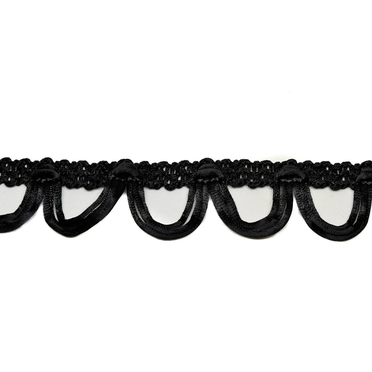 1 1/4 Inch Looped Braided Gimp Trim for Garments Dresses Handbags ...