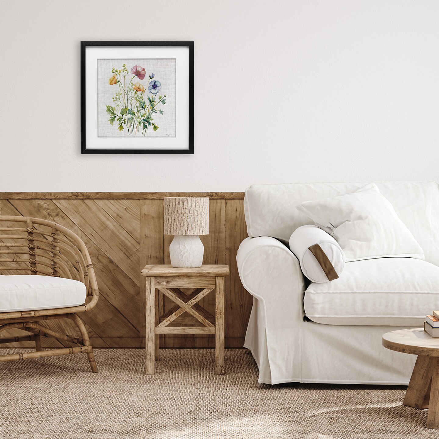 Stupell Industries Wild Botanical Bundle Framed Print Under Glass, design by Nicole DeCamp