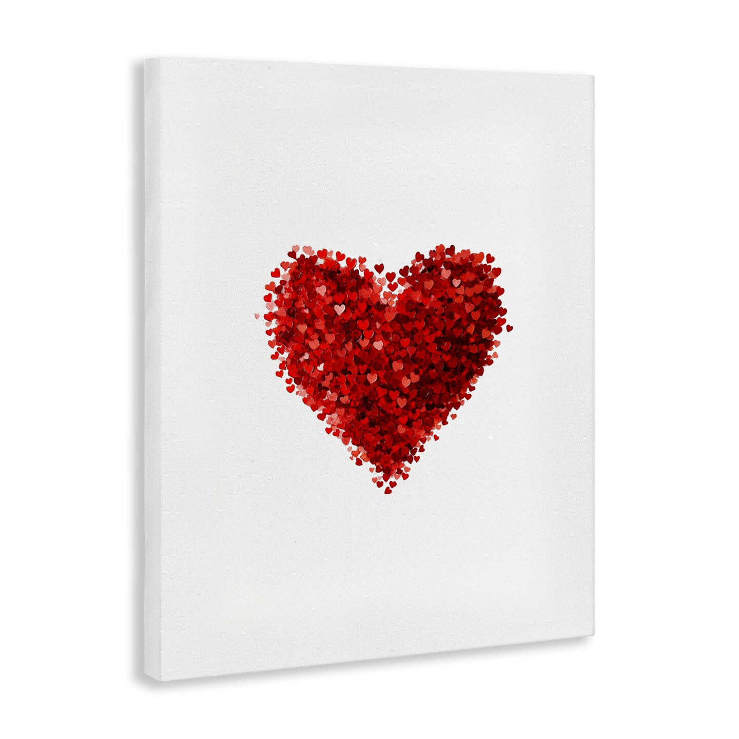 Stupell Industries Cluster of Hearts Shape Canvas, design by Christine Simpson Art