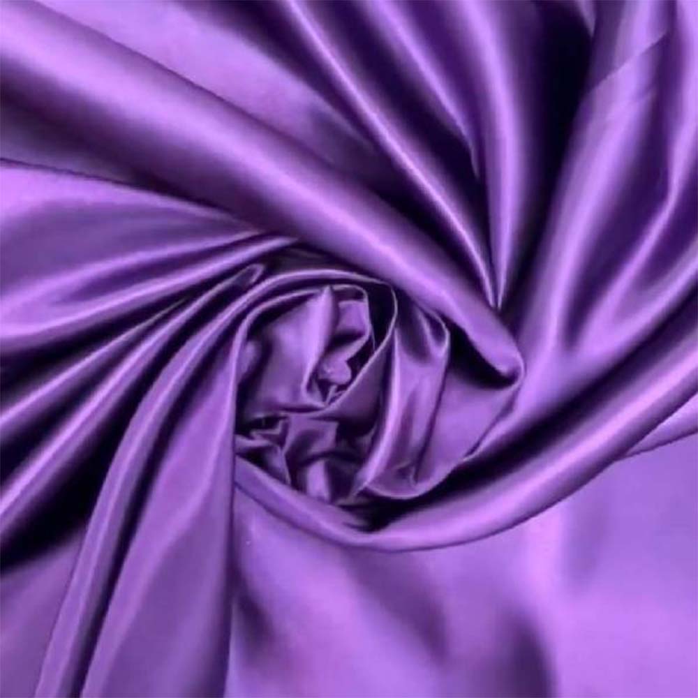 1 Yard Premium Bridal Satin Fabric Glossy Soft Material for Gowns 60 Inch Width