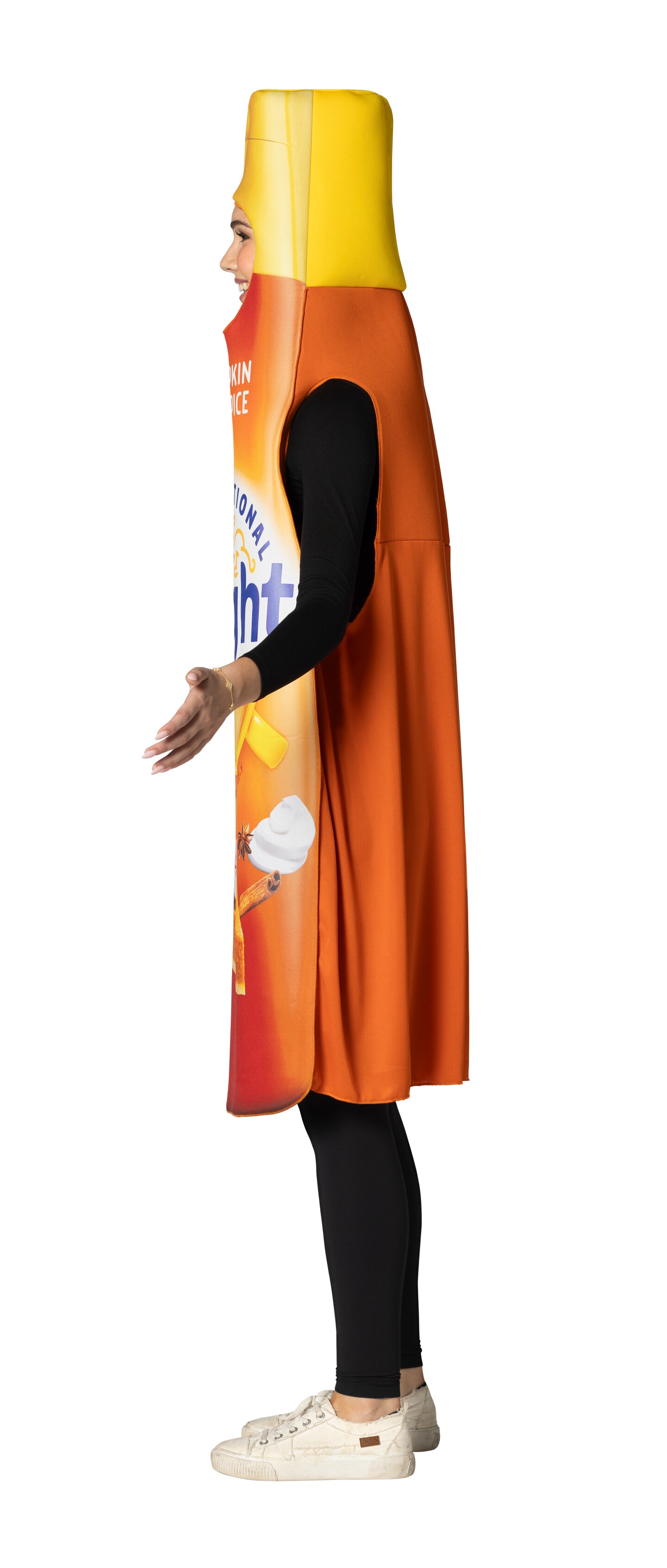 International Delight Pumpkin Pie Spice Creamer Costume, Adult One Size