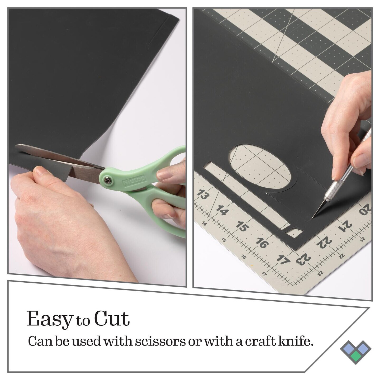 Gallery Glass Ready-To-Cut Instant Leading Sheets 12 in x 12 in - 20074