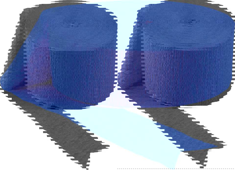 Crepe Paper Streamers, 1-3/4" x 81 ft, Assorted Colors – Party Decorations, Classroom & Craft Supplies