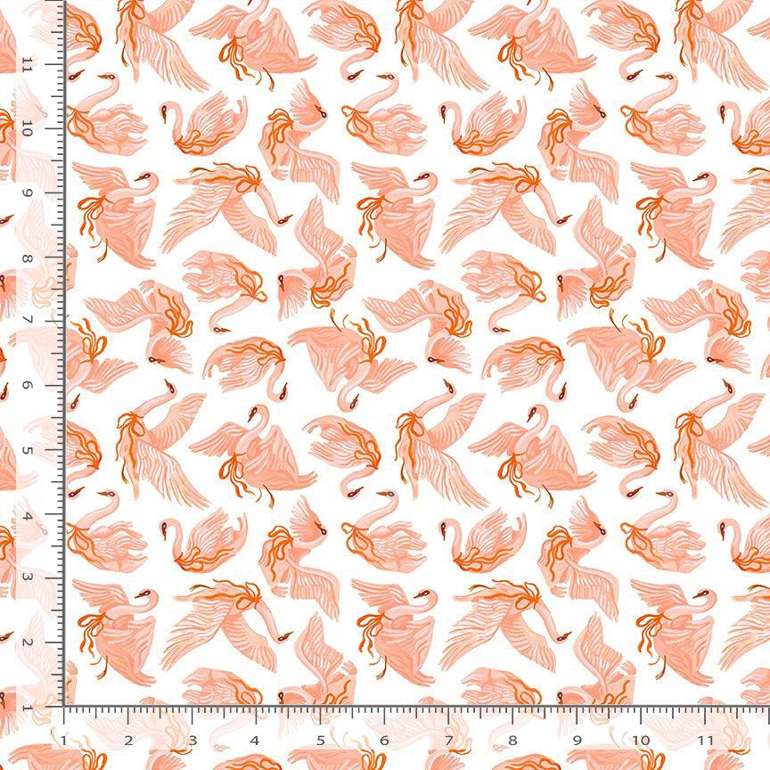 Cygnets in White (stella-drr3168 white) | Swan Song | Rae Ritchie | Dear Stella