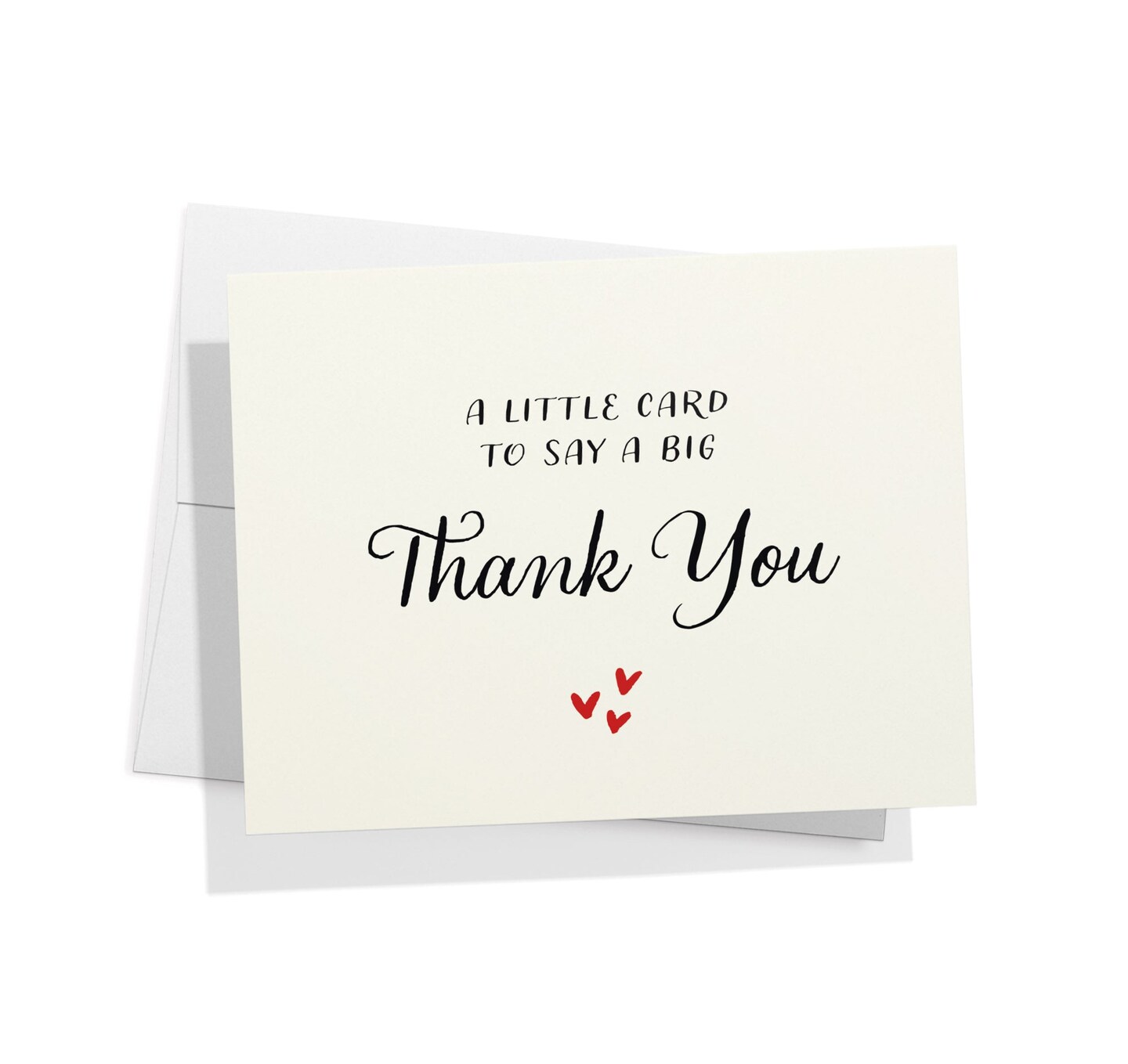 Twigs Paper - A Little Card to Say a Big Thank You Cards 12-Count ...