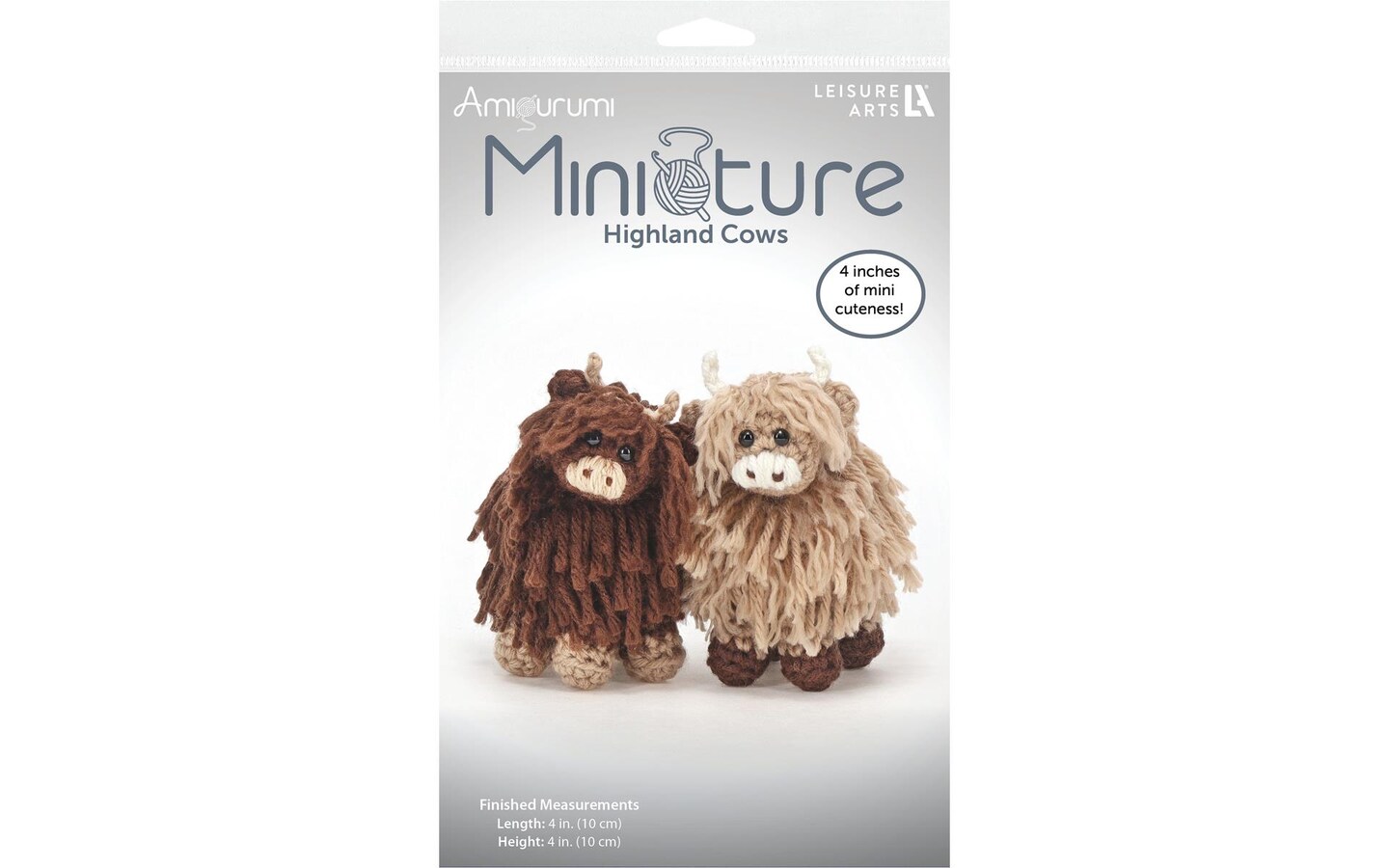 LEA Amigurumi Miniatures Highland Cows Ptrn