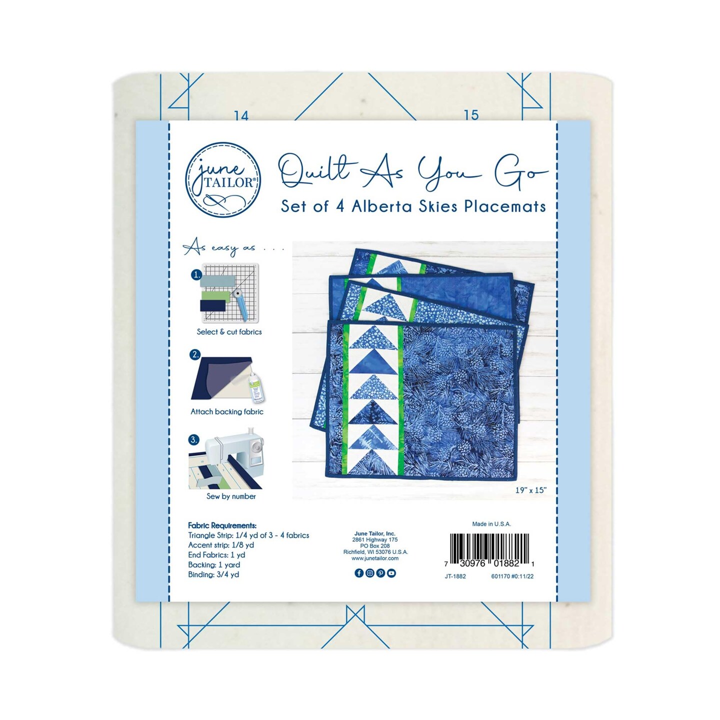 Accuquilt GO! Quilting Ruler-6 x 24