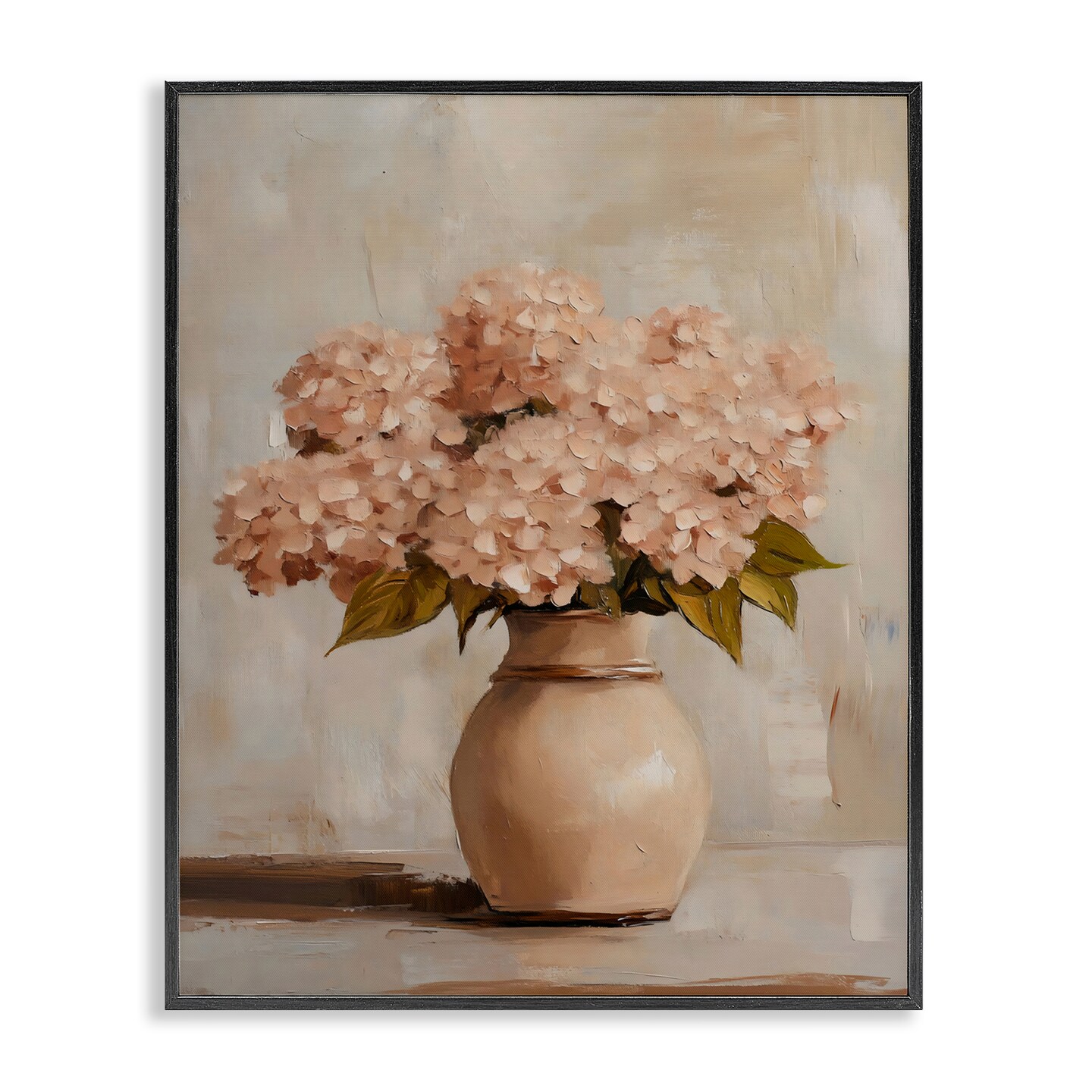Stupell Industries Classic Blush Pink Hydrangeas Framed Giclee, design by Franklyn Gregory
