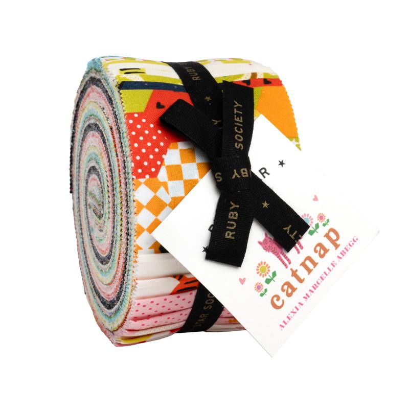 Catnap 2.5" Strip Roll (Jelly Roll) by Alexia Abegg for Ruby Star Society (RS4130JR)