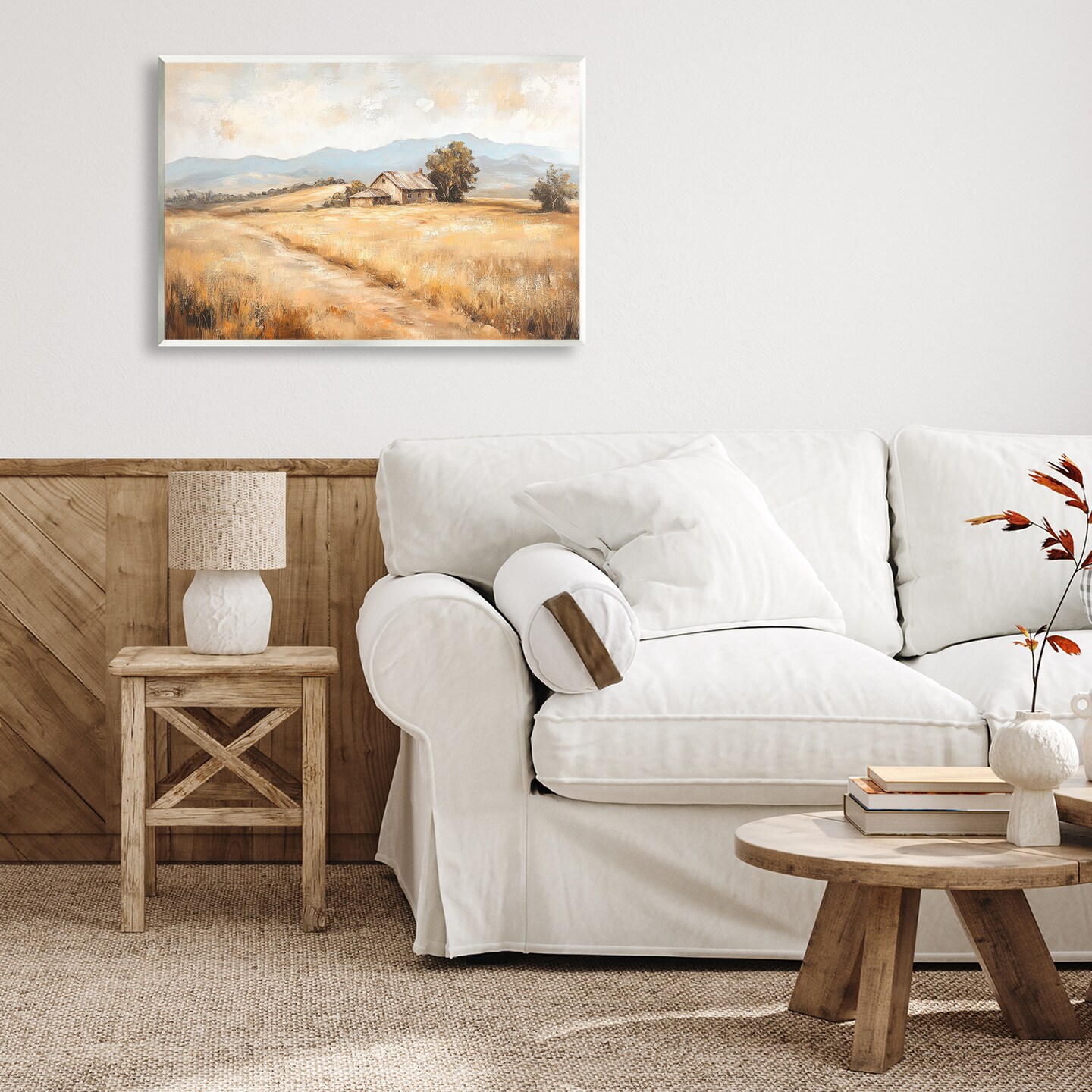 Stupell Industries Western Landscape Open Field Wall Plaque, design by Petal Prints Design