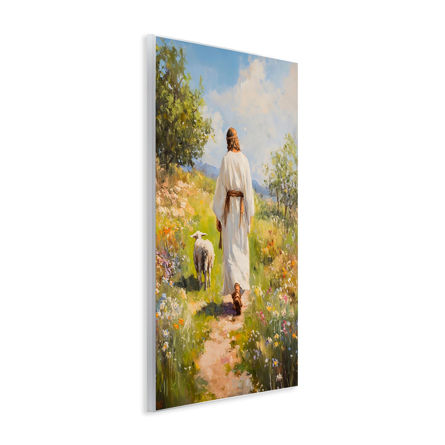 Stupell Industries Jesus Leaving the Sheep Wall Plaque, design by LSR Design Studio
